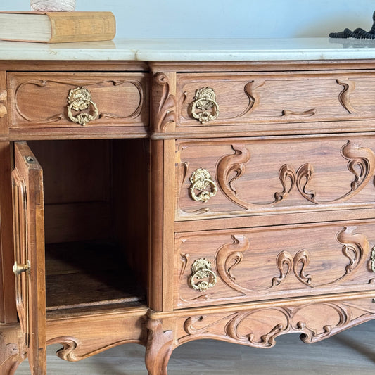 Aparador bajo Art Noveau