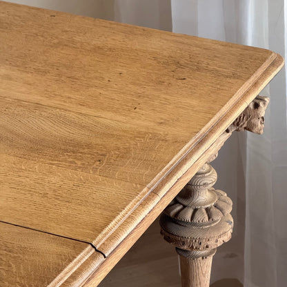 Mesa en roble macizo