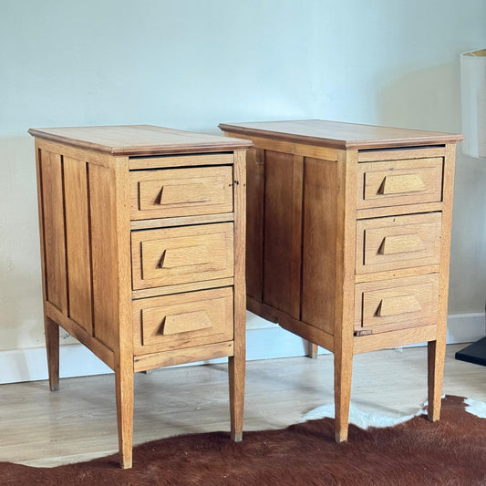 Cajoneras  en roble y pino Brasil