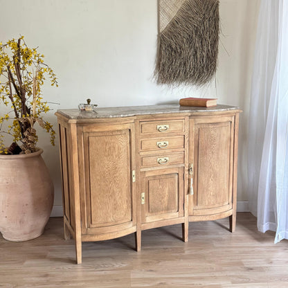 Aparador bombé -roble